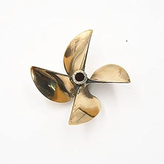 7 rc 船用铝合金螺旋桨,带 0.64cm 轴